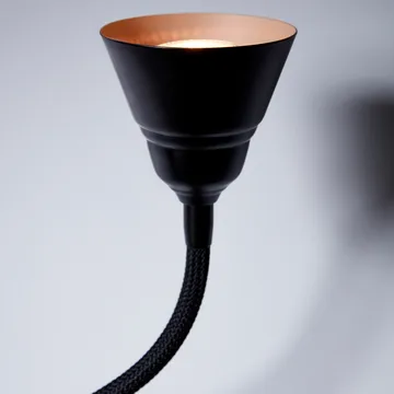 Candeeiro de parede Relief - Preto mate - Herstal
