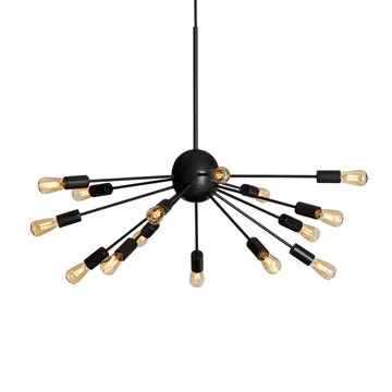 Candeeiro de teto Mir - preto - Herstal