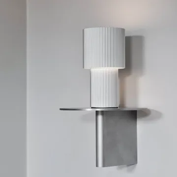 Iluma candeeiro de mesa portátil - Prata - Herstal