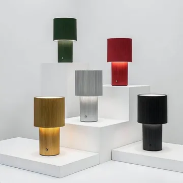 Iluma candeeiro de mesa portátil - verde‑azeitona - Herstal