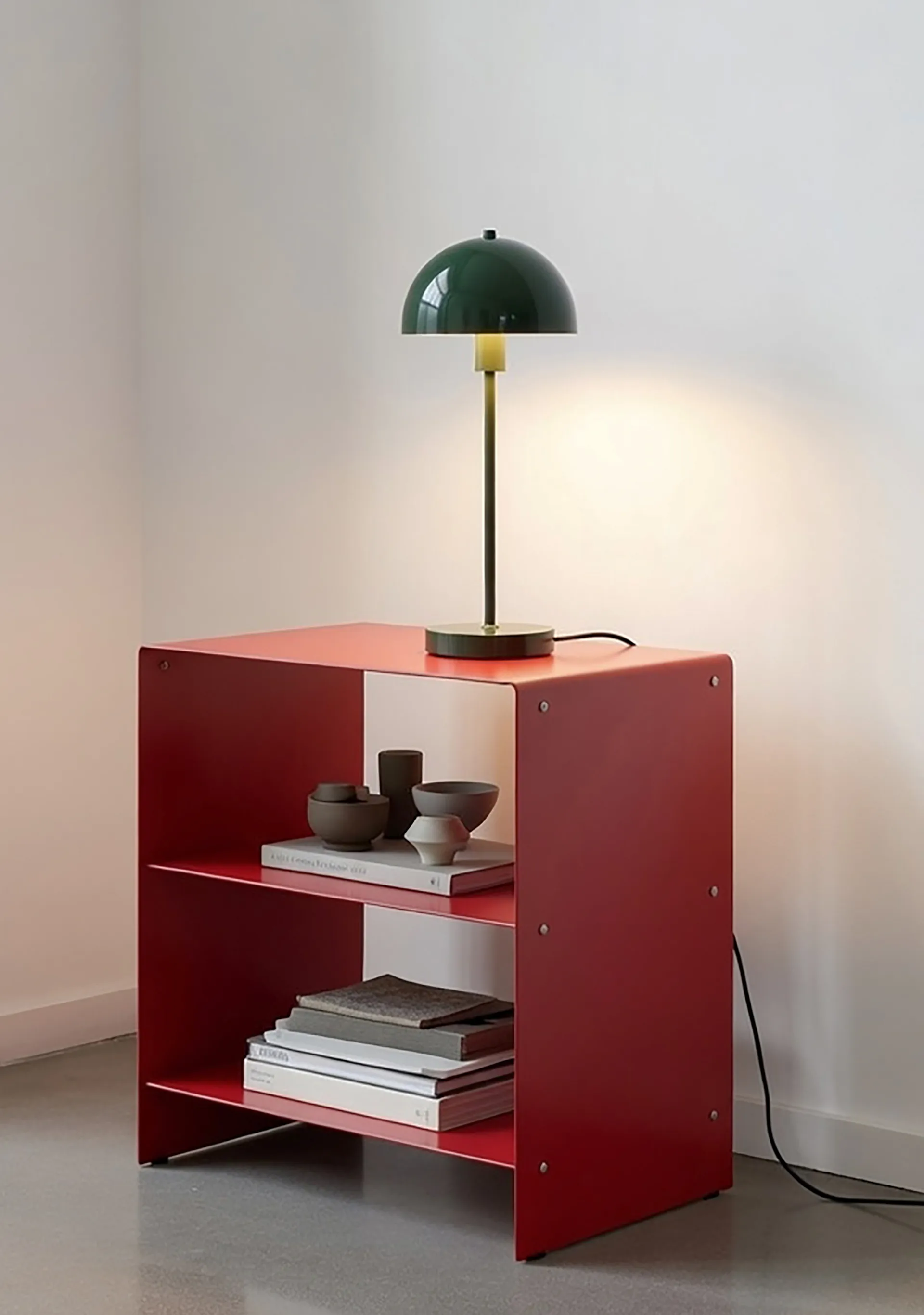 Vienda candeeiro de mesa, Verde folha de carvalho Herstal