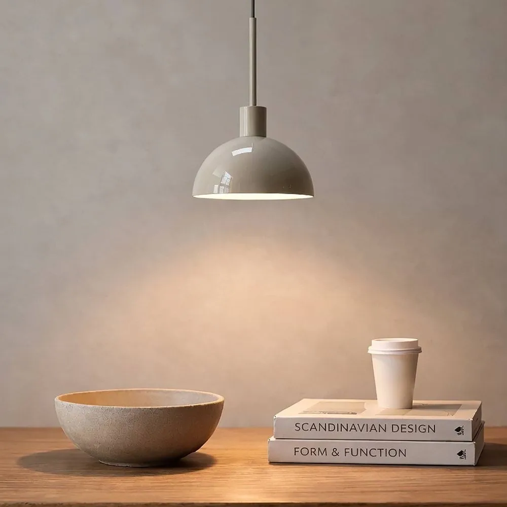 Vienda candeeiro suspenso, Putty grey Herstal