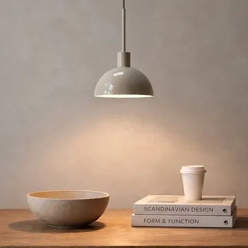 Vienda candeeiro suspenso - Putty grey - Herstal