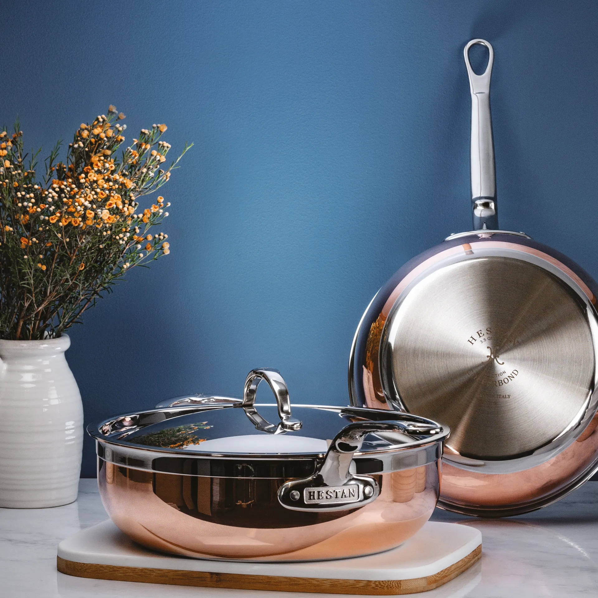 Hestan Copperbond frigideira essencial Ø24 cm, Cobre Hestan