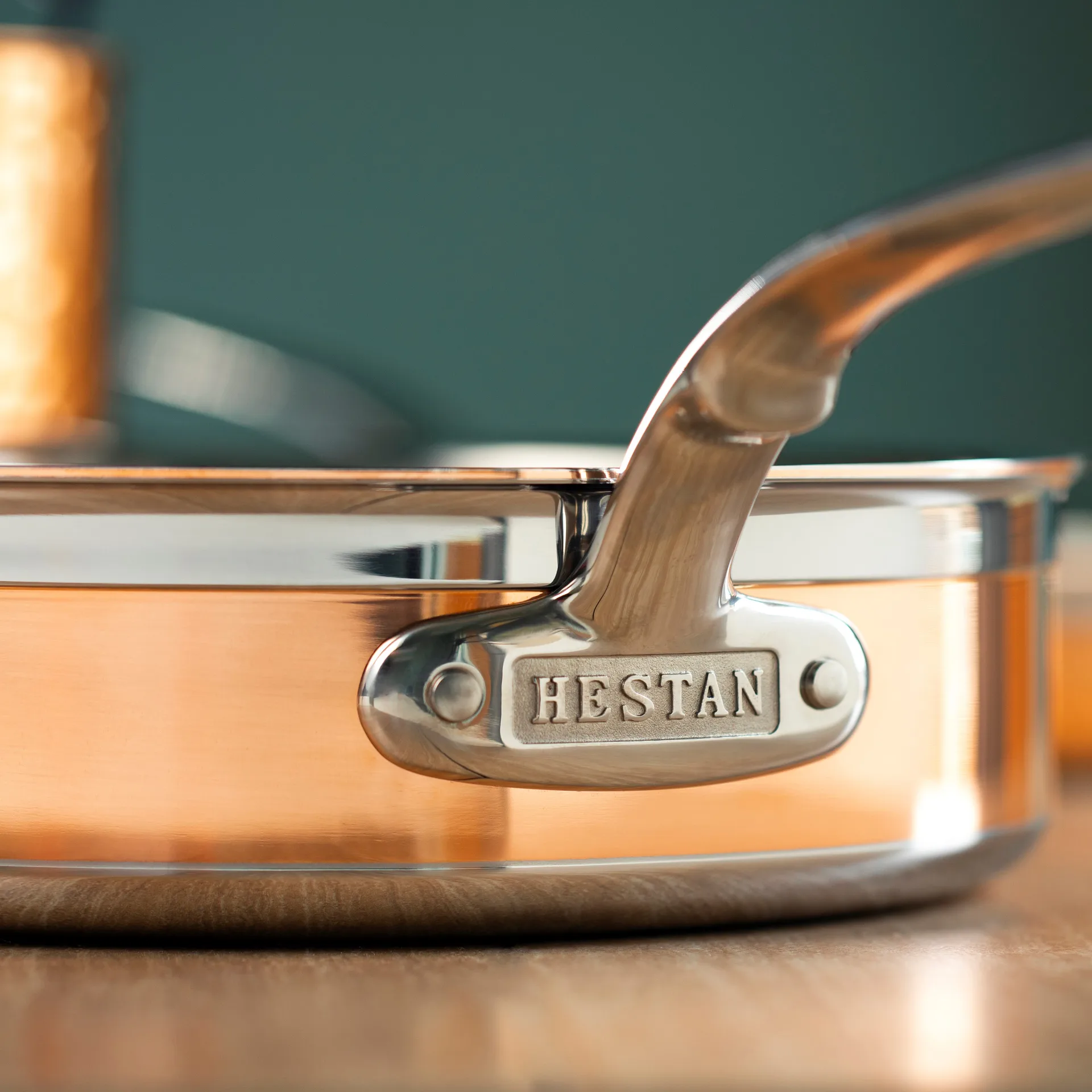Hestan Copperbond panela para saltear 26 cm, Cobre Hestan