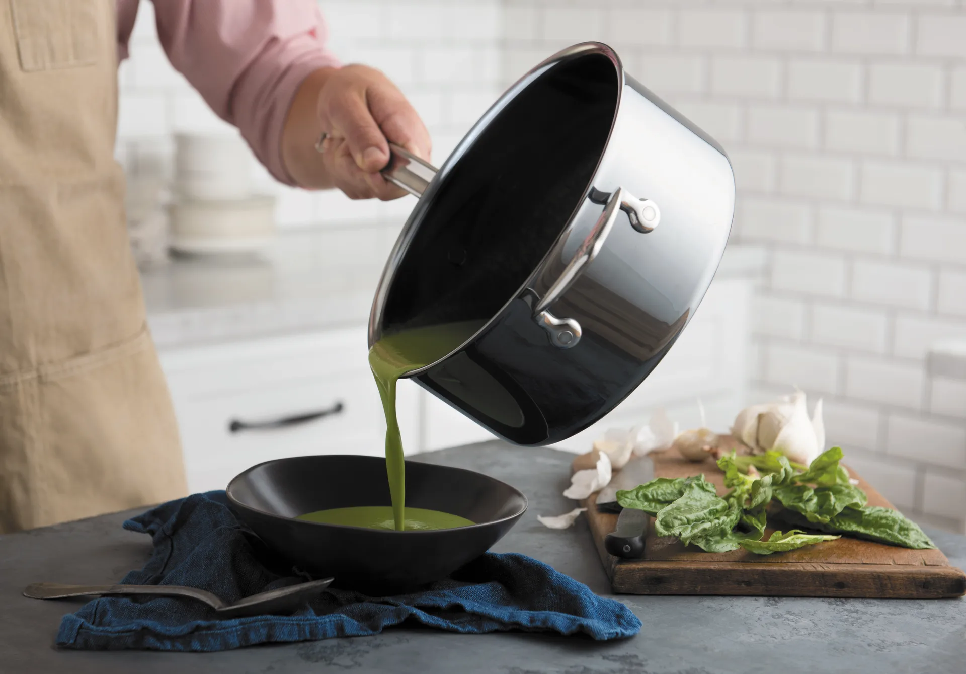 Hestan Nanobond panela 3,8 L, Aço inoxidável Hestan