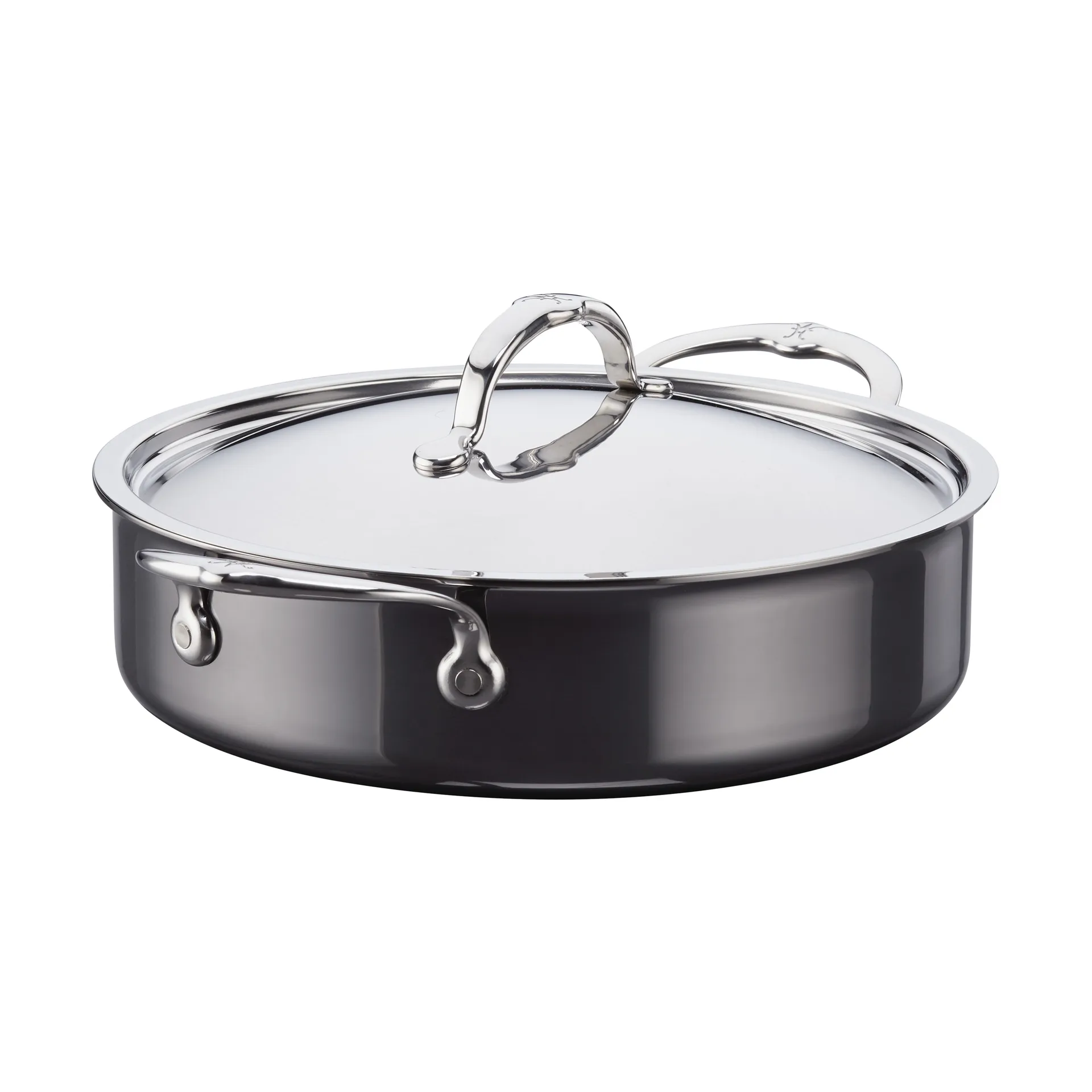 Hestan Nanobond panela para saltear com tampa 26 cm, Aço inoxidável Hestan