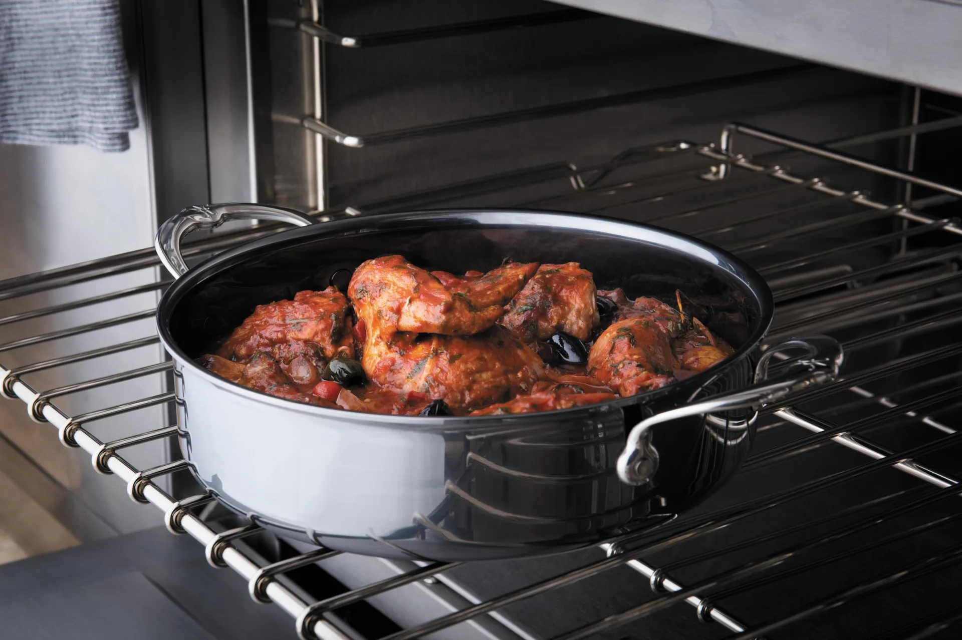 Hestan Nanobond panela para saltear com tampa 26 cm, Aço inoxidável Hestan