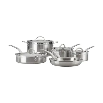 Hestan Probond conjunto de panelas e frigideiras - 10 peças - Hestan