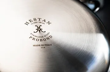 Hestan Probond frigideira antiaderente 28 cm - Aço inoxidável - Hestan