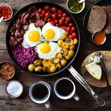 Hestan Probond frigideira antiaderente 32 cm - Aço inoxidável - Hestan
