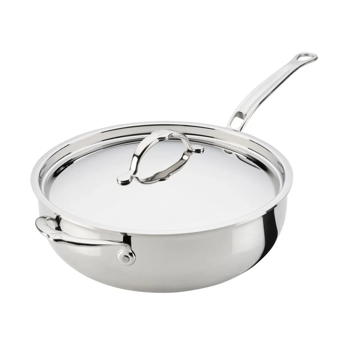 Hestan ProBond Luxe frigideira allround com tampa, Aço inoxidável, pega auxiliar Hestan