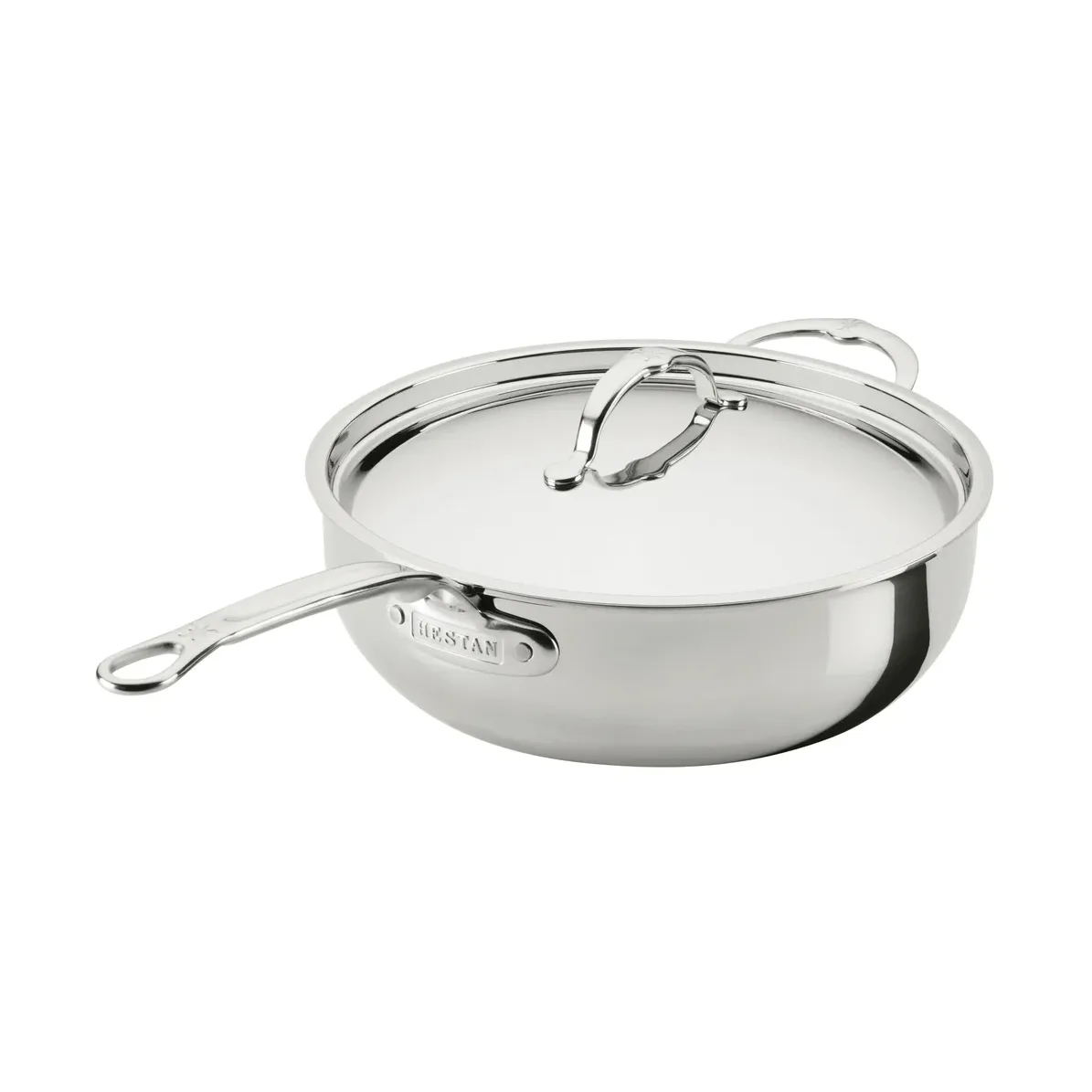 Hestan ProBond Luxe frigideira allround com tampa, Aço inoxidável, pega auxiliar Hestan