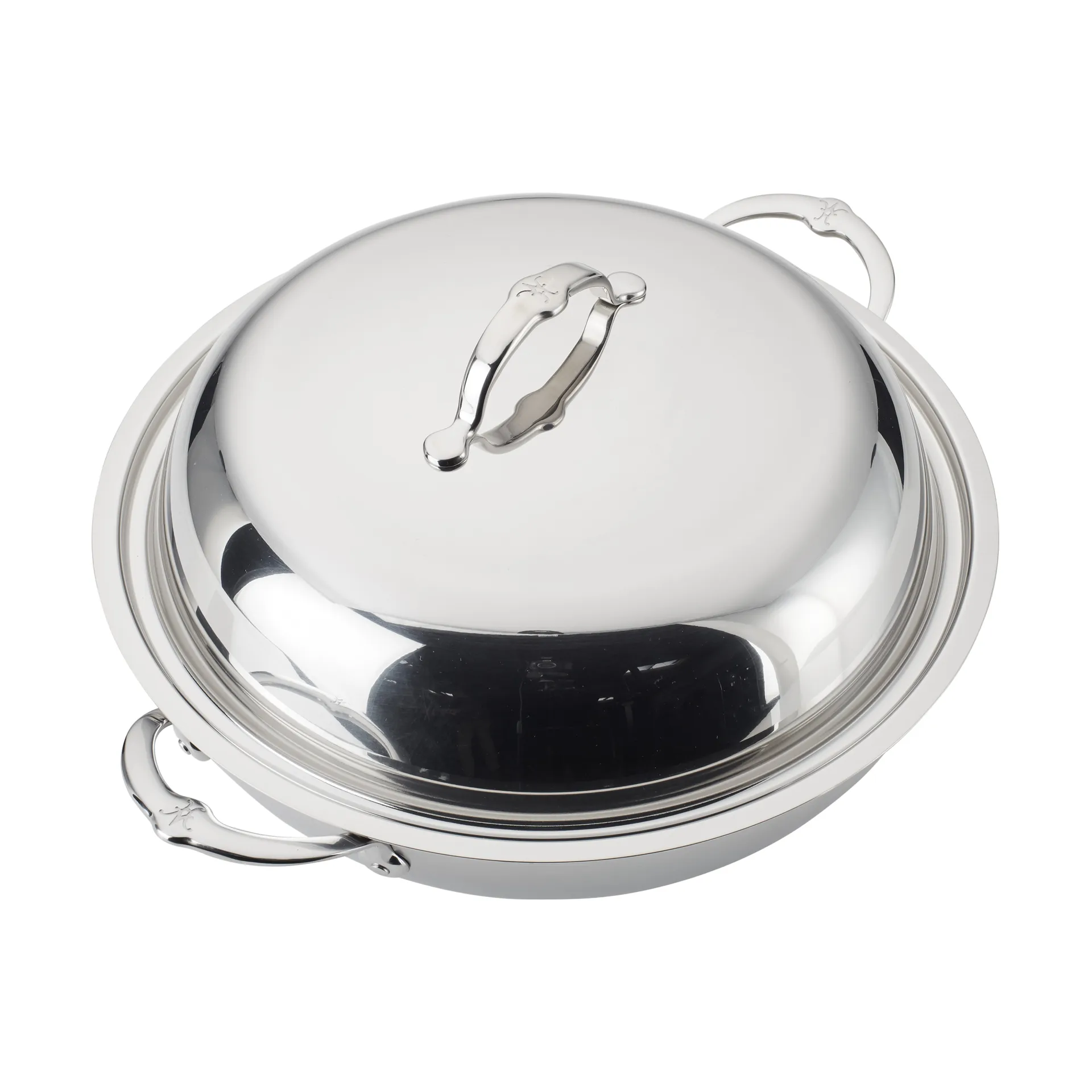 Hestan Probond wok com tampa 36 cm, Aço inoxidável Hestan