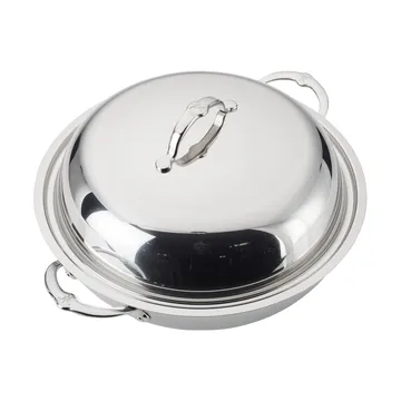 Hestan Probond wok com tampa 36 cm - Aço inoxidável - Hestan