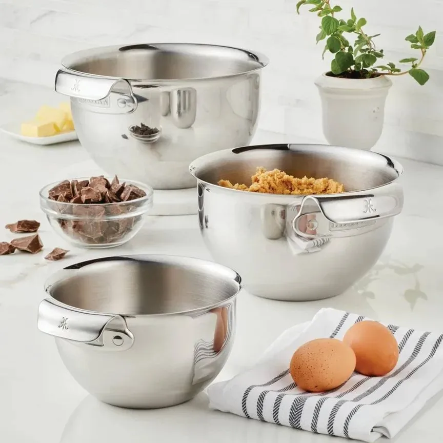 Hestan Provisions conjunto de assadeiras, Aço inoxidável, 3 peças Hestan