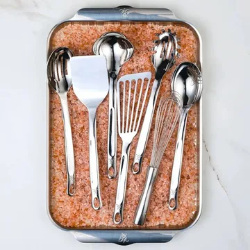 Hestan Provisions conjunto de utensílios de cozinha - Aço inoxidável, 8 peças - Hestan