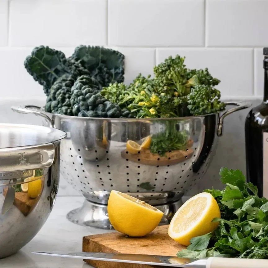 Hestan Provisions escorredor de massa, Aço inoxidável, 4,7 L Hestan