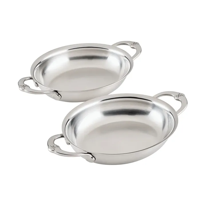Hestan Provisions forma de gratinar oval - Mini, aberto, 2-pack, 17 cm - Hestan