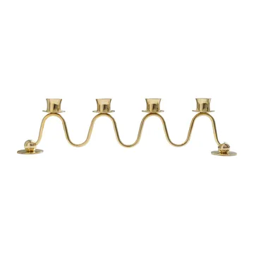 Candelabro do Advento Lignano Sabbiadoro - Latão - Hilke Collection