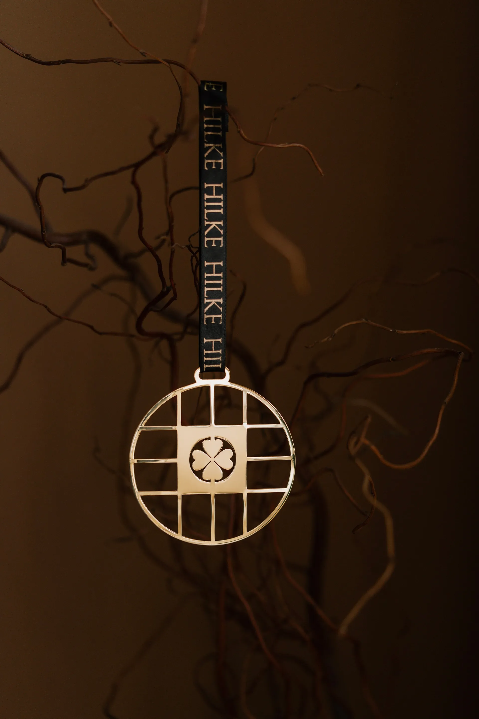 Felicità enfeite de árvore, Bronze Hilke Collection