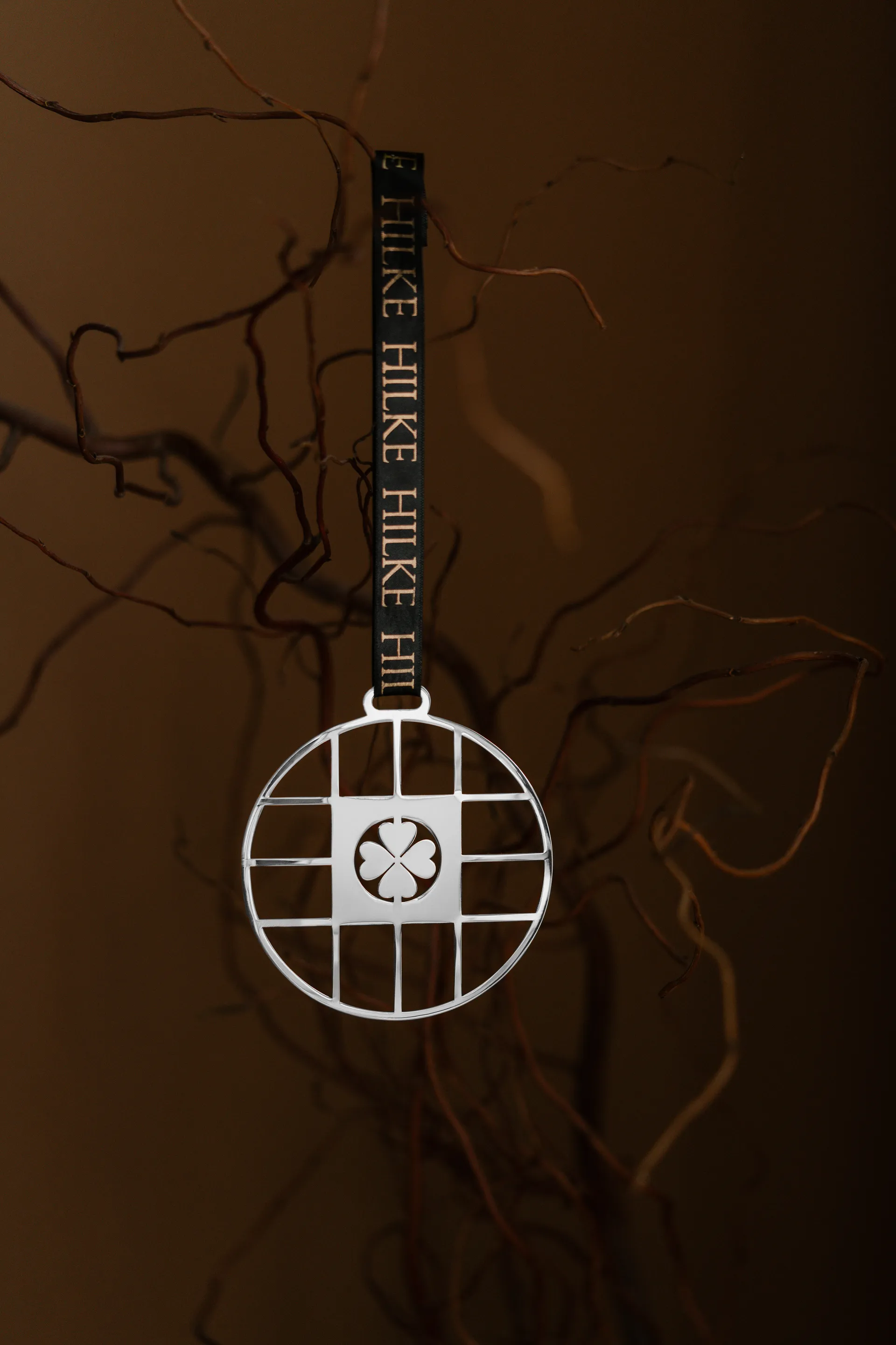 Felicità enfeite de árvore, Latão niquelado Hilke Collection