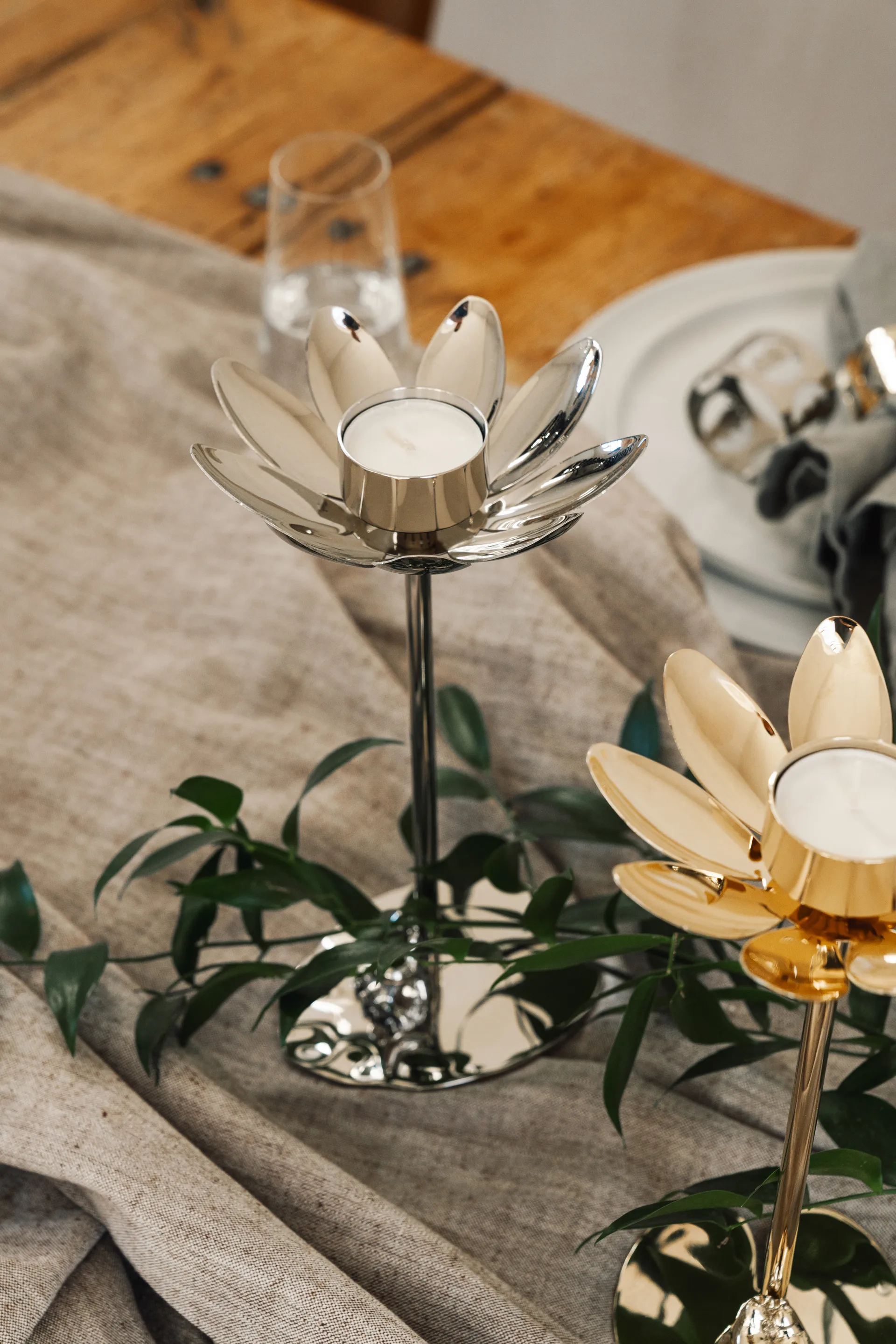 Hilke X Mumin & Snorkfröken, Latão niquelado Hilke Collection