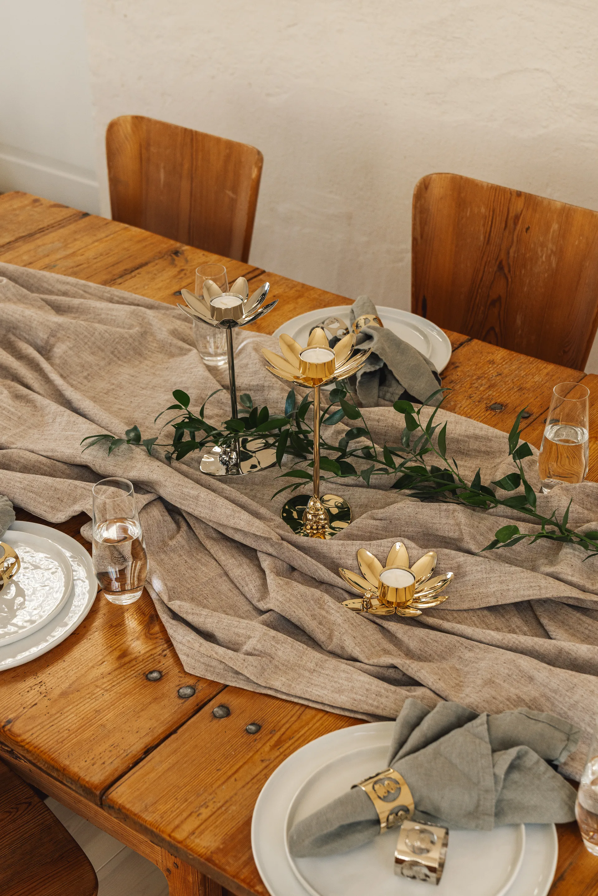 Hilke X Mumin & Snorkfröken, Latão niquelado Hilke Collection