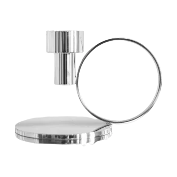 Insieme suporte para vela - Latão niquelado - Hilke Collection