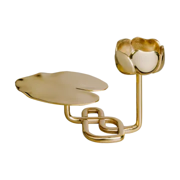 Ninfea No.1 suporte para vela - Bronze - Hilke Collection