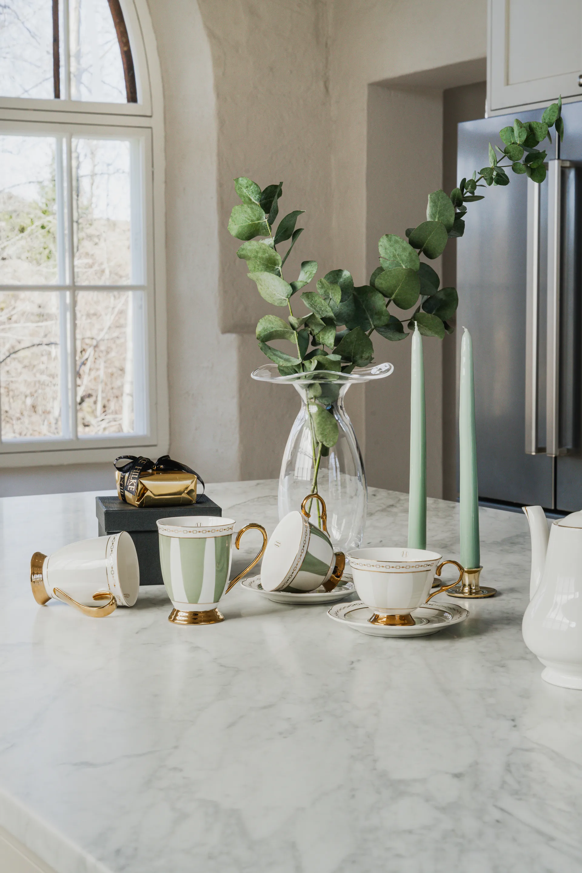 Strisce Salvia caneca, 28 cl Hilke Collection