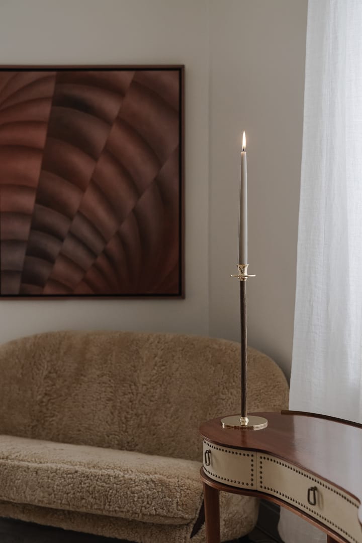 Velas Herrgård 30 cm 6 un., Brilho de linho Hilke Collection