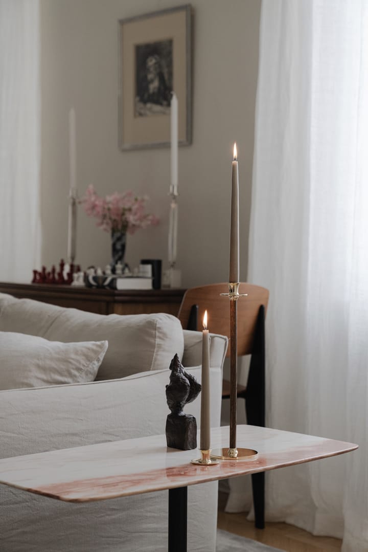 Velas Herrgård 30 cm 6 un., Brilho de linho Hilke Collection