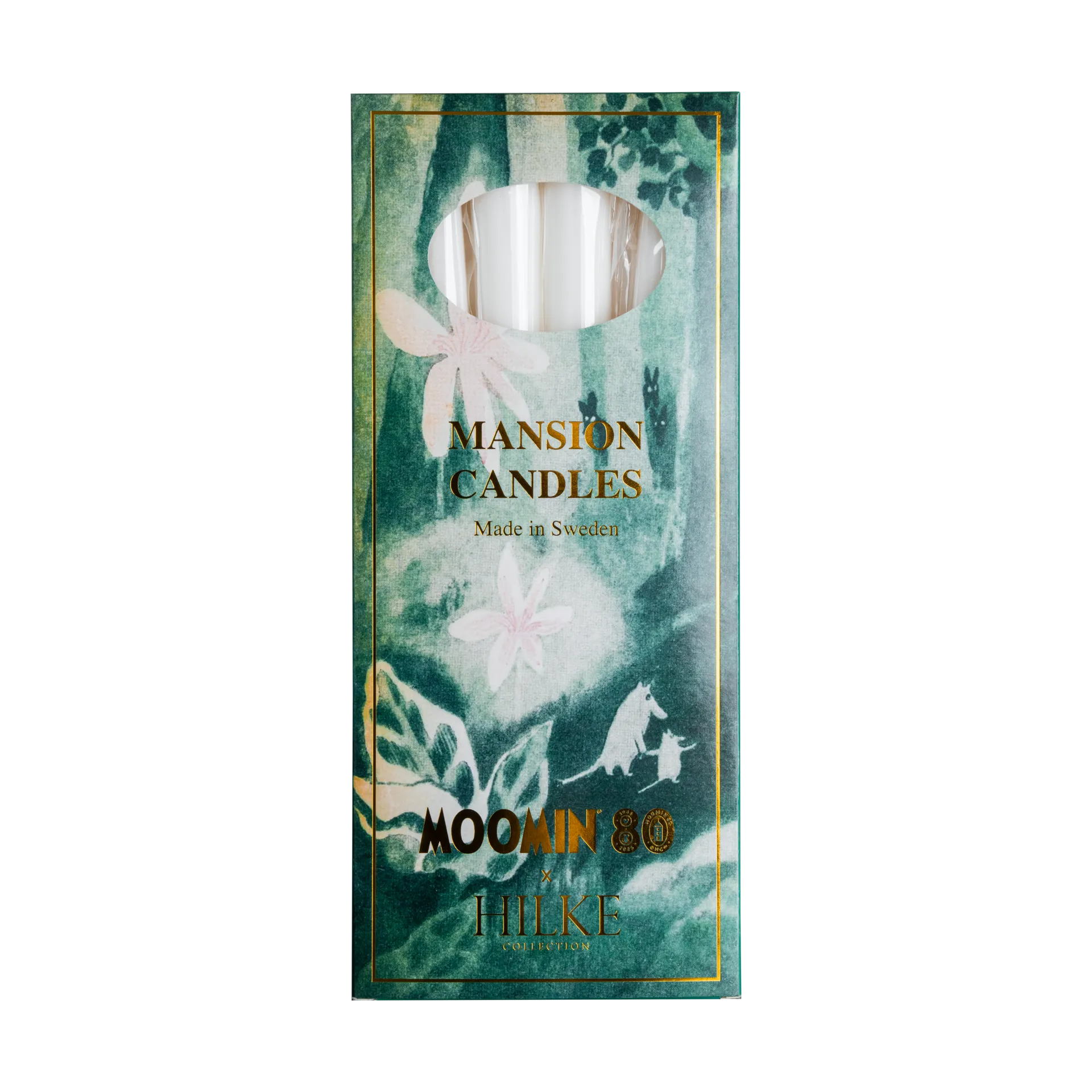 Velas Herrgård 30 cm 6 un., Mumin Hilke Collection