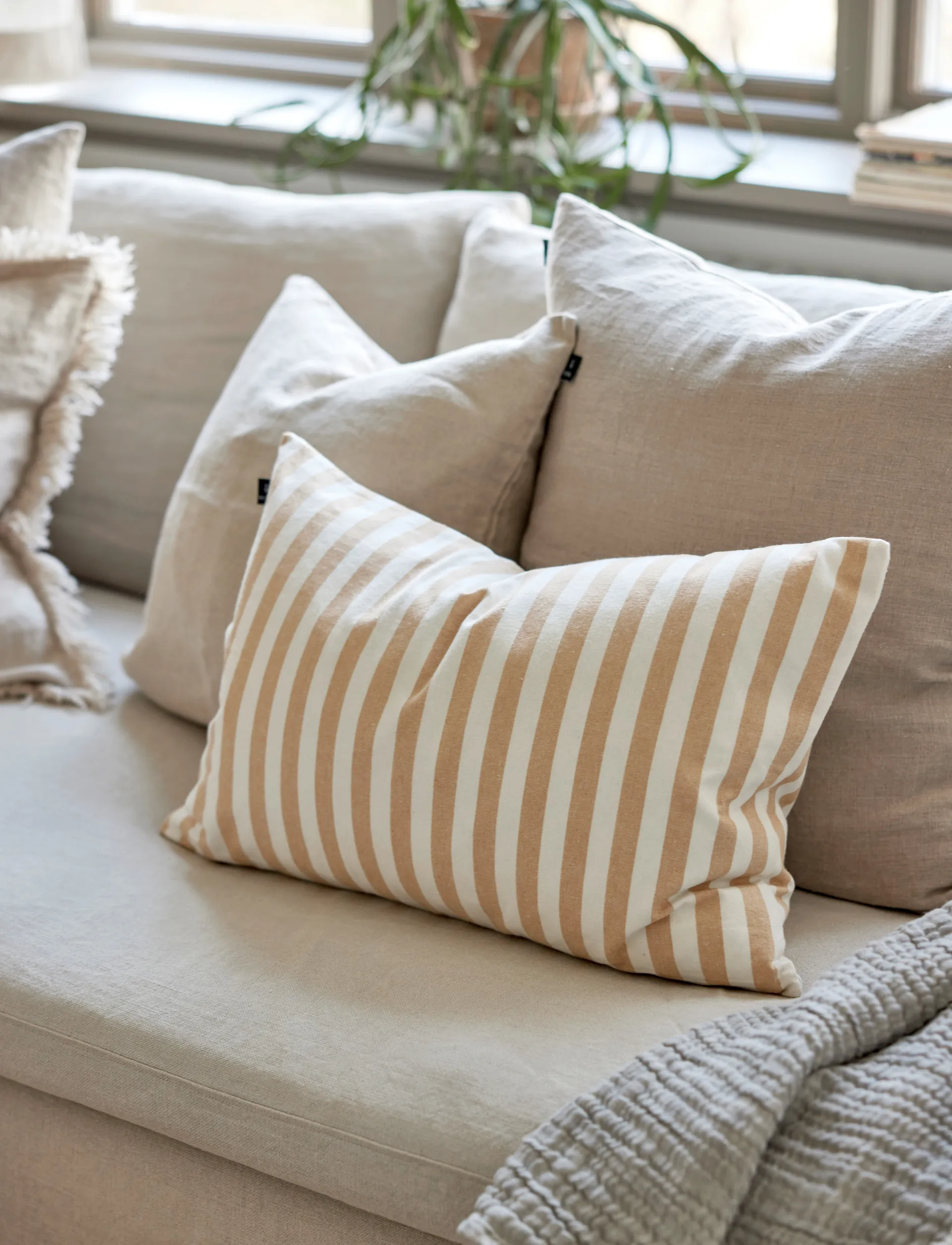 Bretagne capa de almofada, Trigo, 40x60 cm Himla