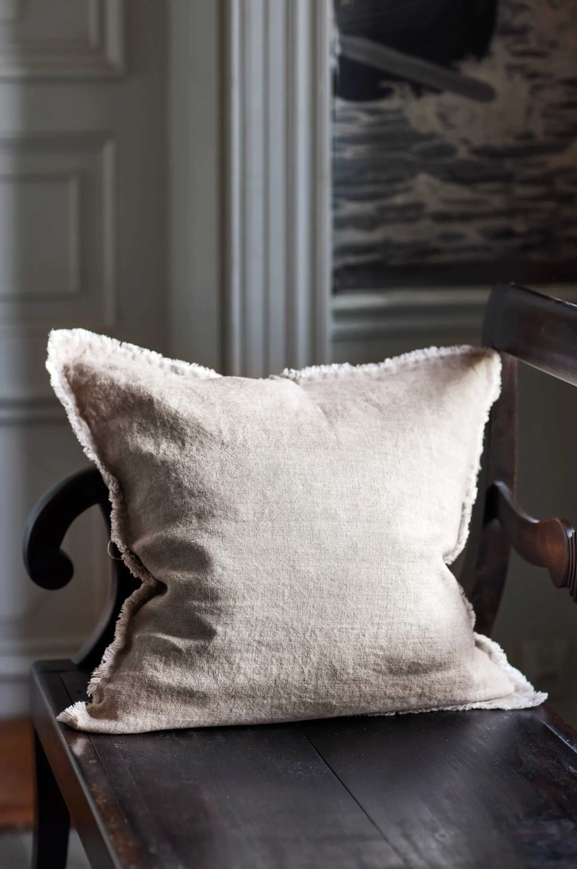 Capa de almofada Levelin 50x50 cm, Natural  Himla