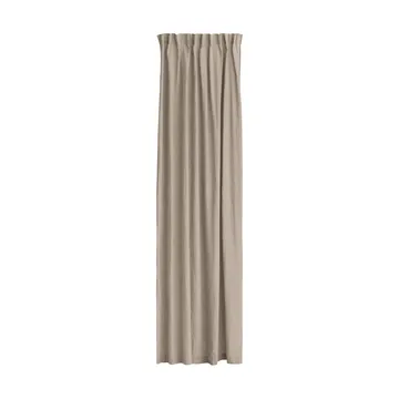 Cortina Sunrise com banda plissada 280x250 cm - Vintage (cinzento) - Himla