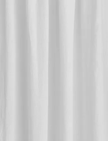 Cortina Sunrise com banda plissada 280x290 cm - White - Himla
