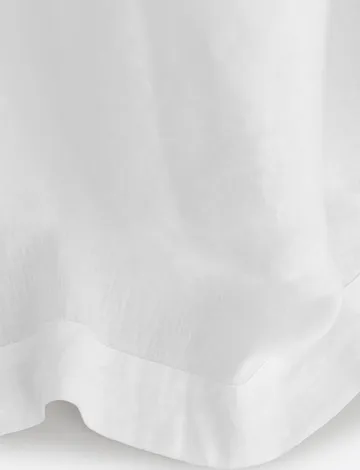 Cortina Sunrise com banda plissada 280x290 cm - White - Himla