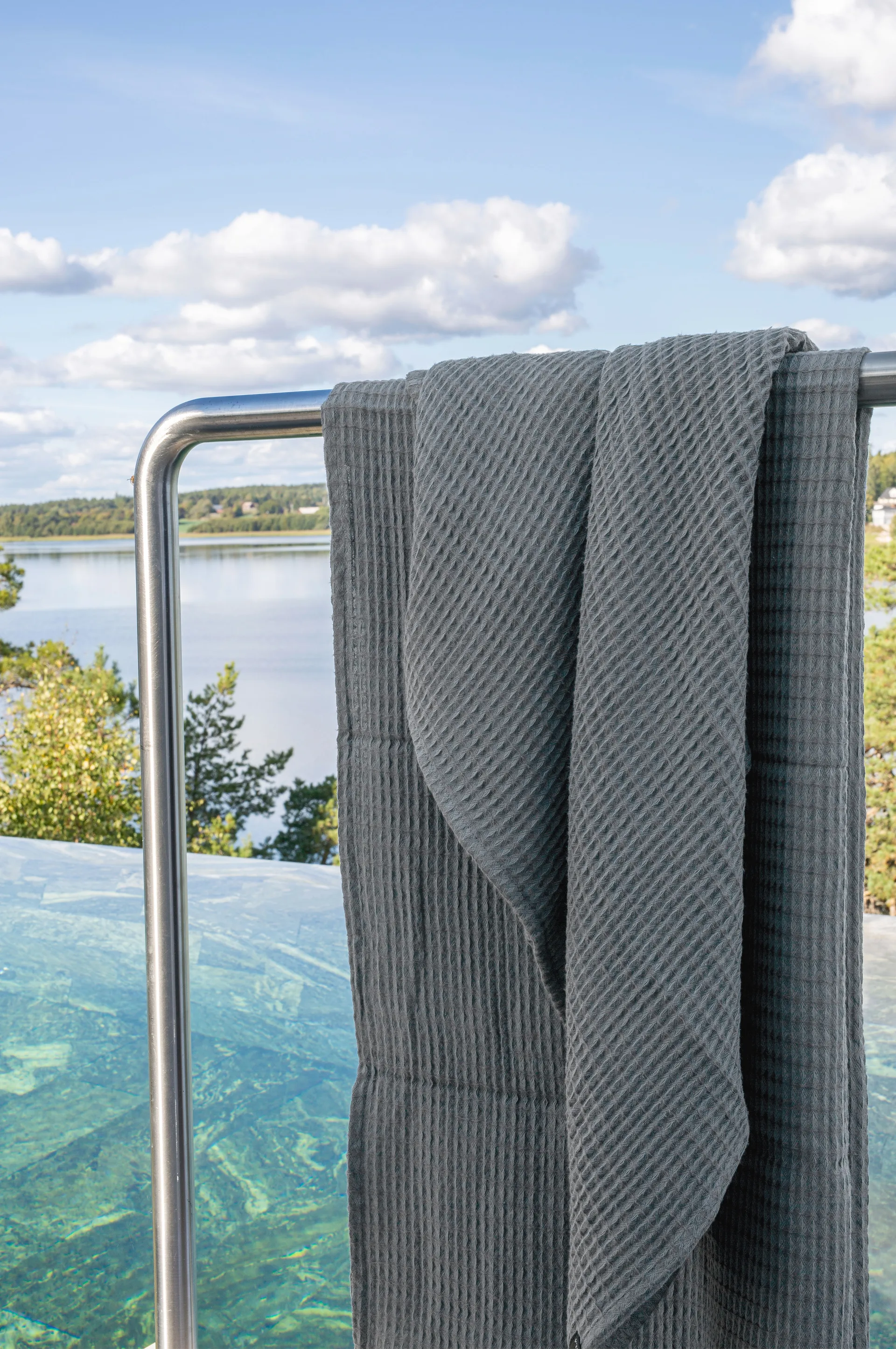 Ego toalha 70x140 cm, Charcoal Himla