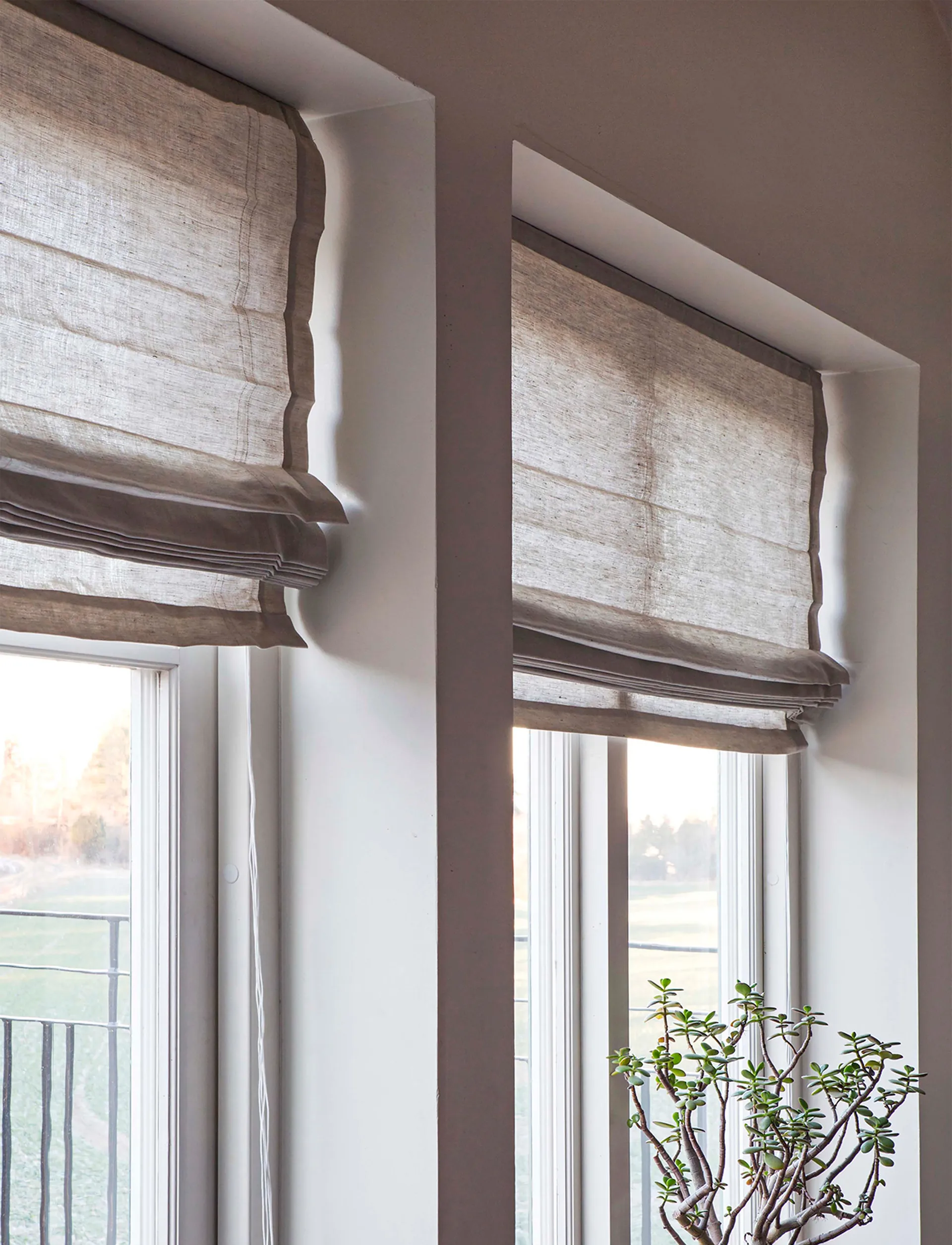 Estore de tecido Ebba 100x180 cm, Natural Himla