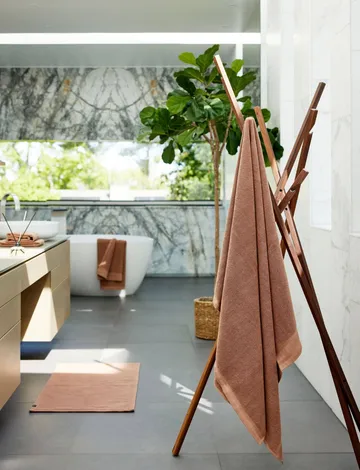 Love tapete de casa de banho 70x110 cm - Grounded (rosa) - Himla