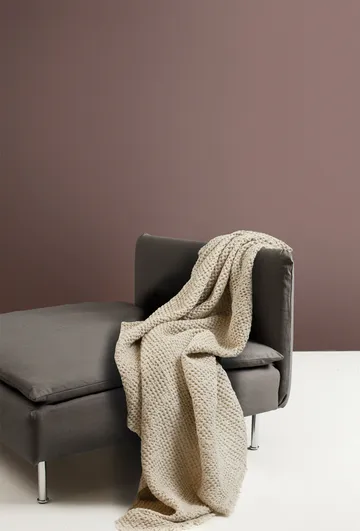 Manta Angeline 130x170 cm - Oatmeal - Himla