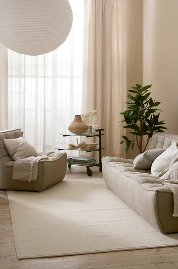 Manta Angeline 130x170 cm - Oatmeal - Himla