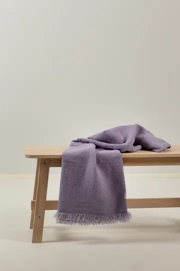 Manta LeveLinen 140X240 cm - Violeta - Himla