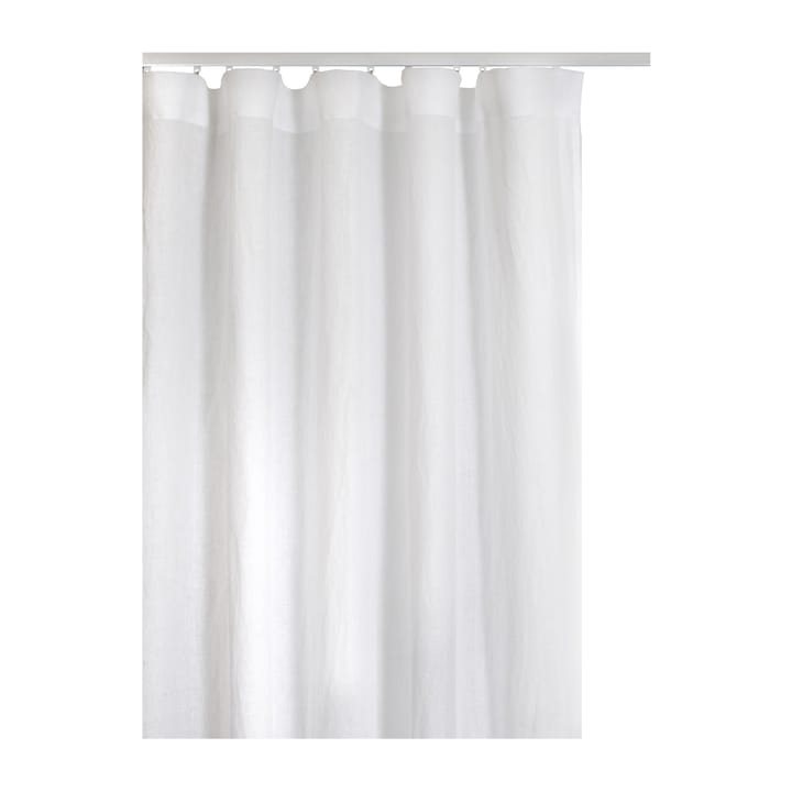 Springtime cortina com fita 136x250 cm - Branco - Himla