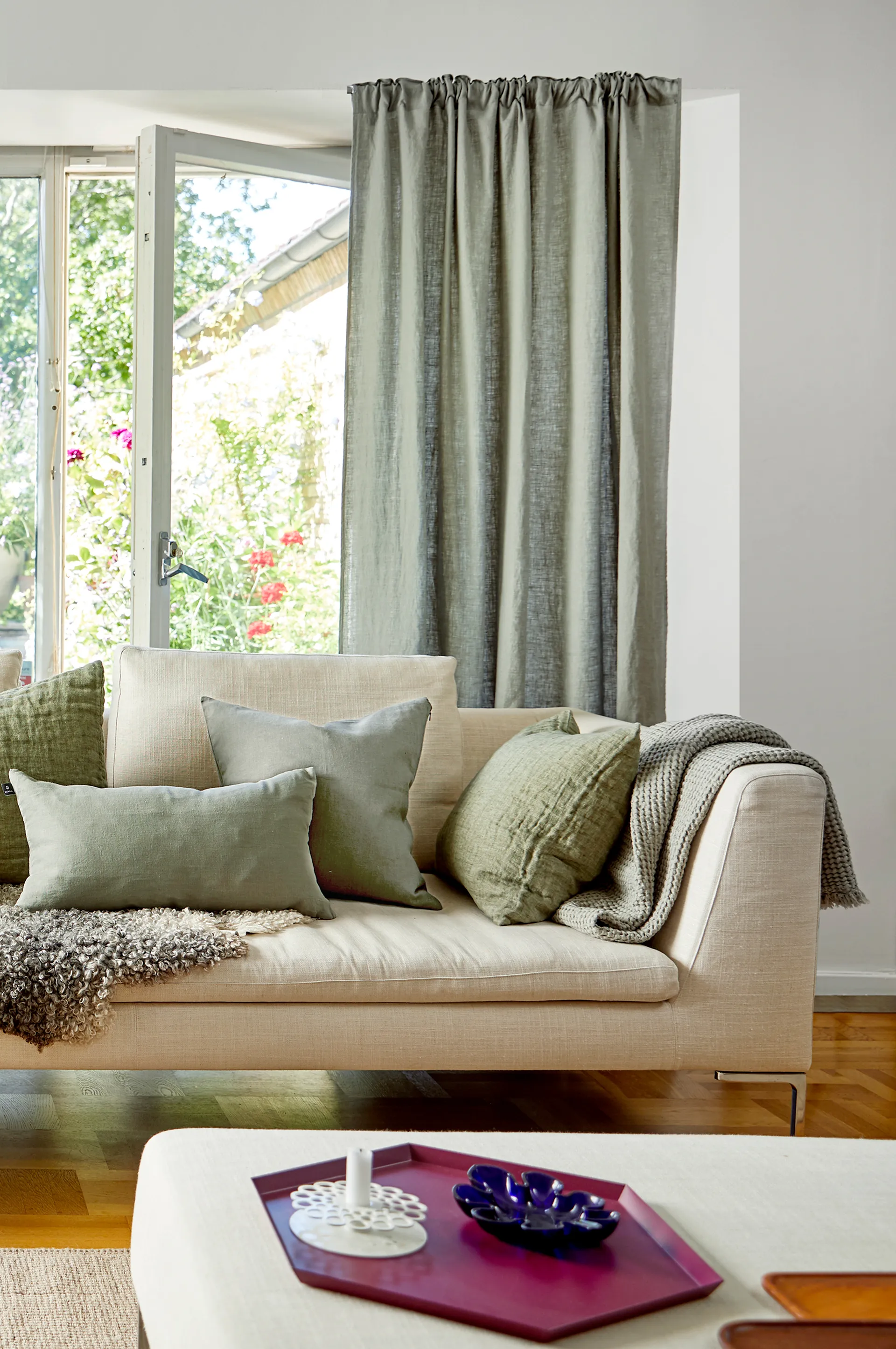 Sunshine capa de almofada 50x50 cm, Sage Himla