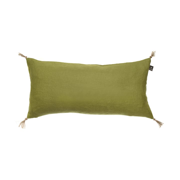 Sunshine capa de almofada com borlas 30x60 cm - Greenery - Himla