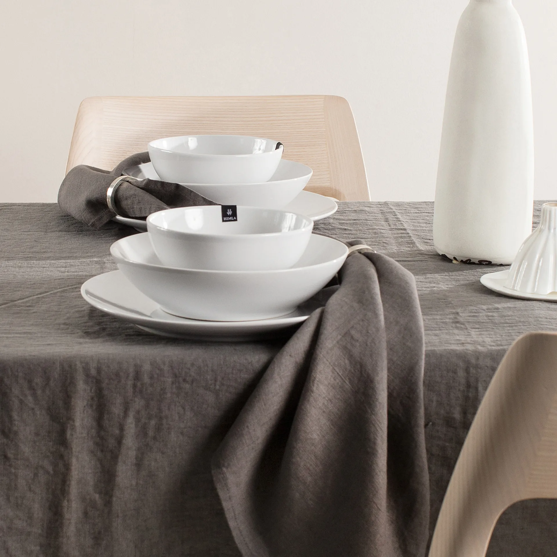 Sunshine guardanapos 4 unidades, Charcoal (cinza escuro) Himla