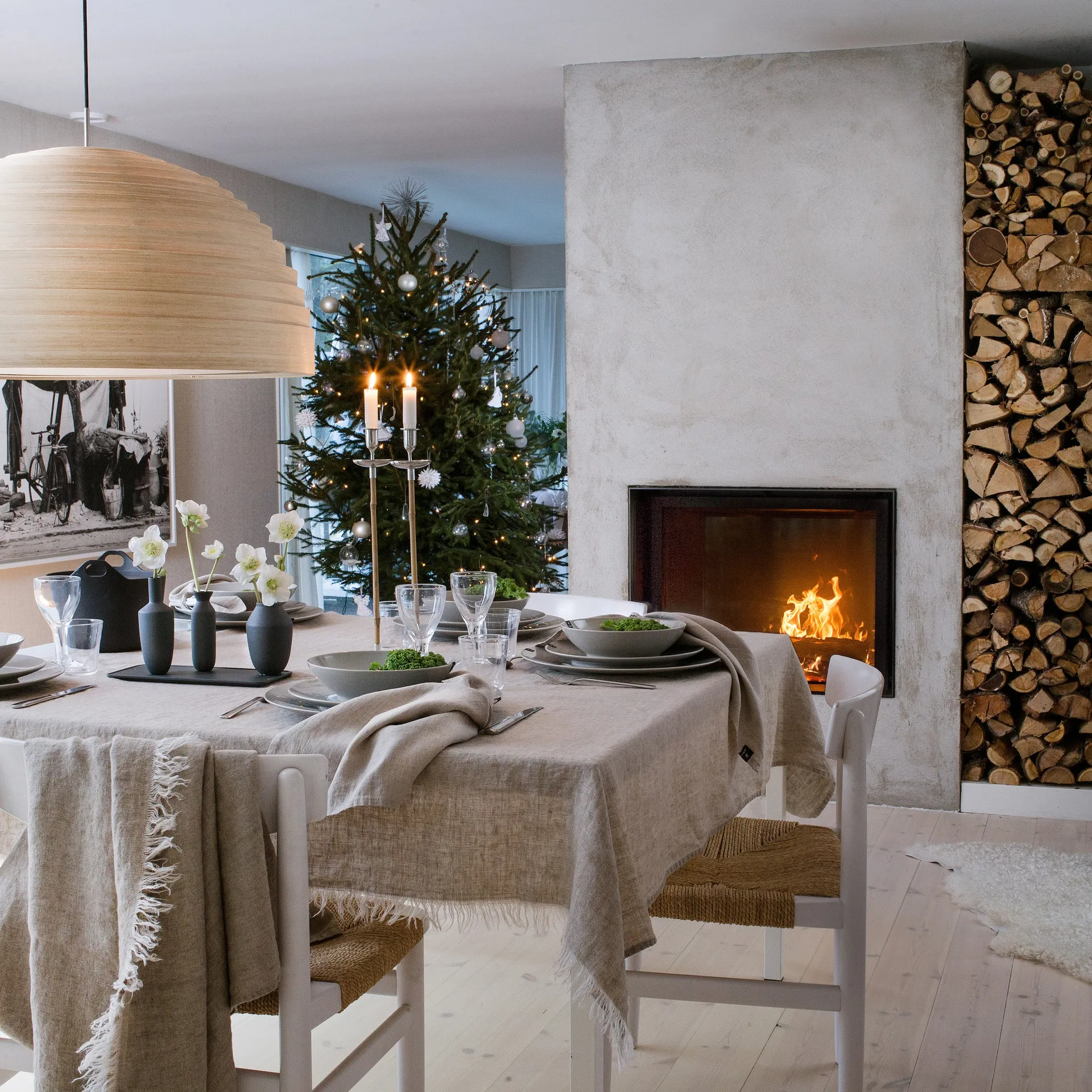 Sunshine guardanapos 4 unidades, natural beige Himla